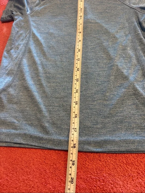 Reebok Light Blue Heather Boys' Polo Shirt - Picture 5 of 7